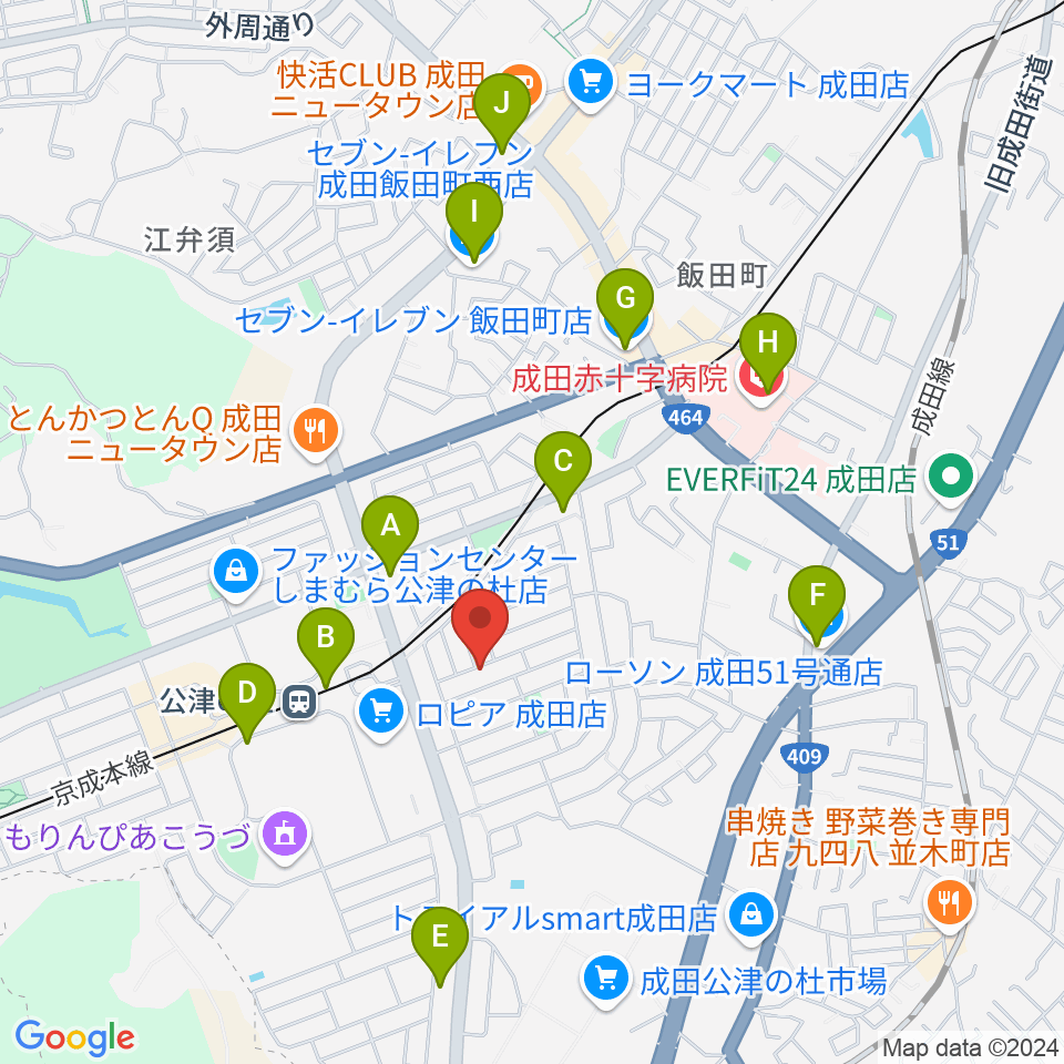 YNサロンホール周辺のコンビニエンスストア一覧地図