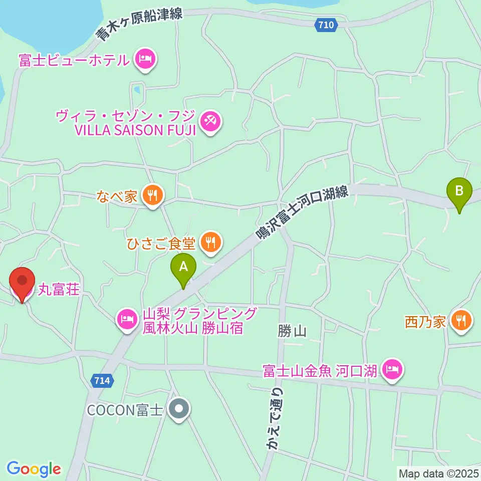 丸富荘周辺のコンビニエンスストア一覧地図