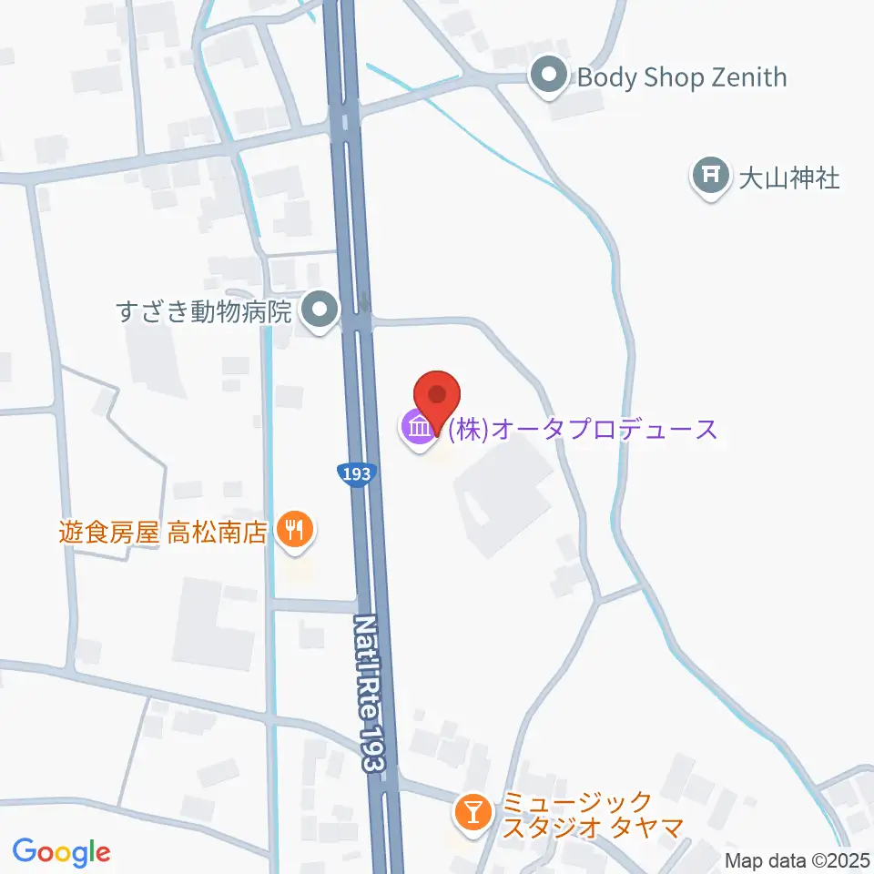 ビズホール周辺のコンビニエンスストア一覧地図