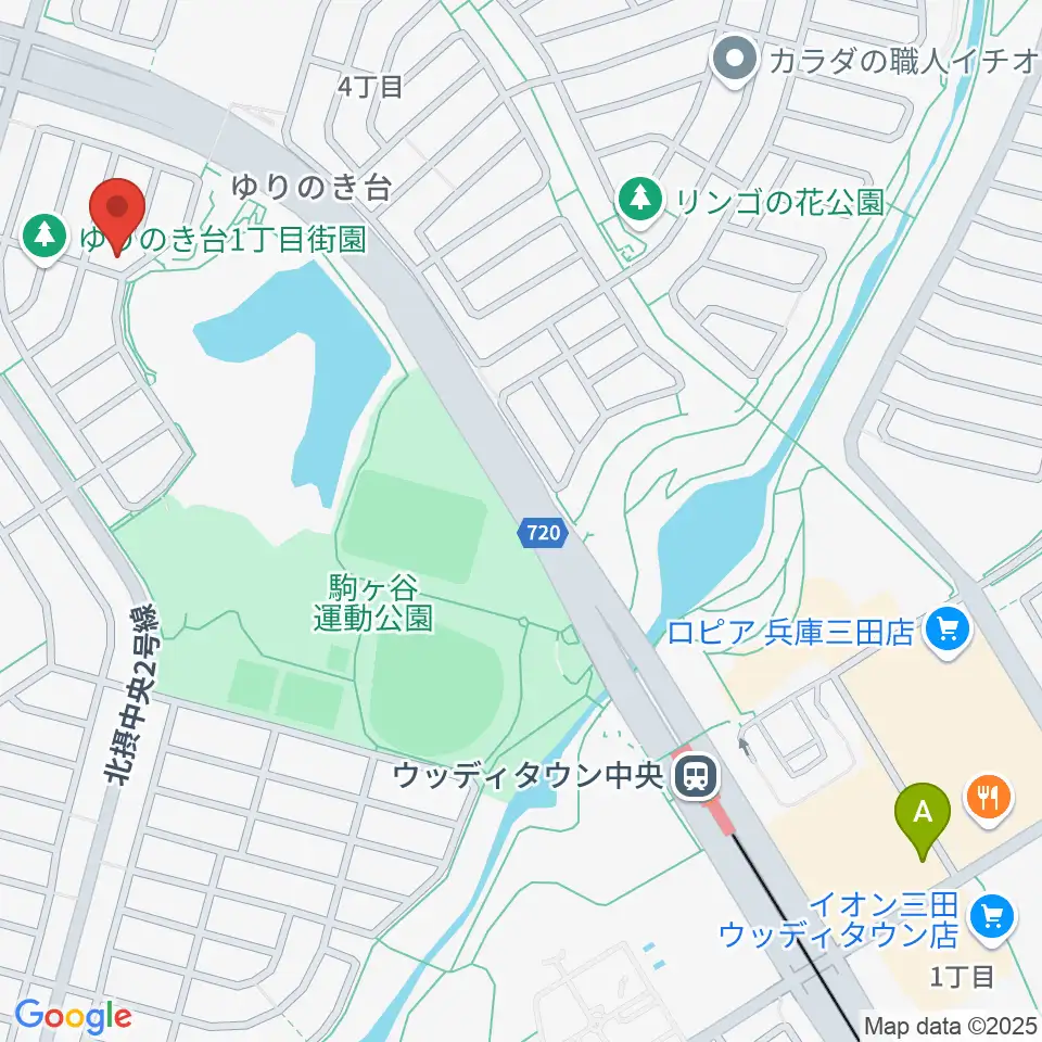 リーフホール周辺のコンビニエンスストア一覧地図