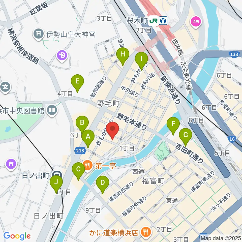 Jazz Spot DOLPHY周辺のコンビニエンスストア一覧地図