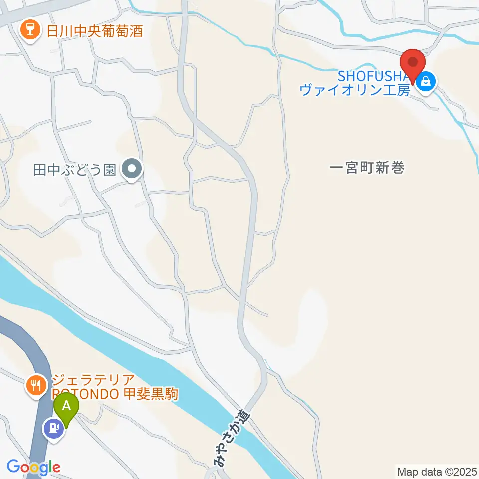 樅楓舎バイオリン工房周辺のコンビニエンスストア一覧地図