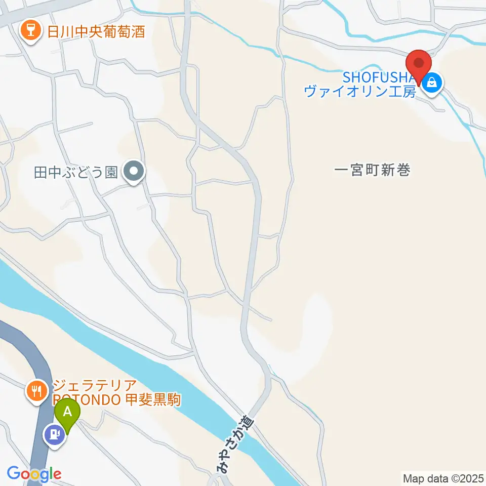 樅楓舎バイオリン工房周辺のコンビニエンスストア一覧地図