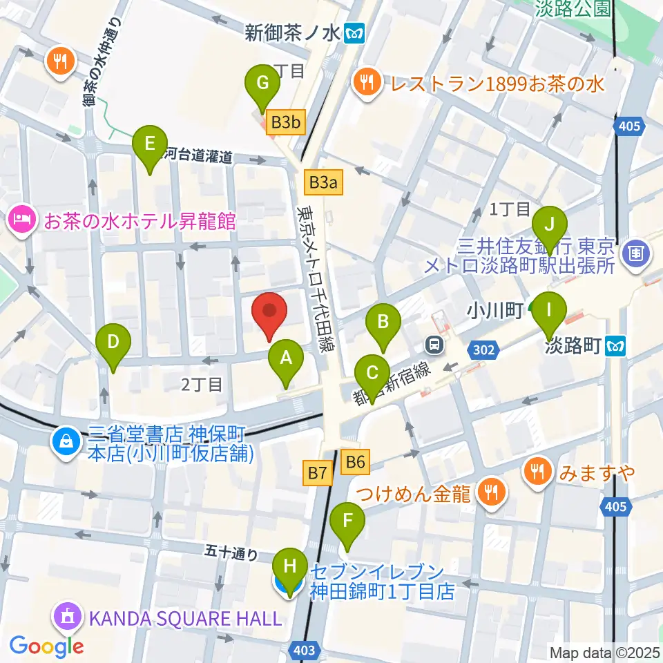 アーティファクト・ミュージックスクール周辺のコンビニエンスストア一覧地図