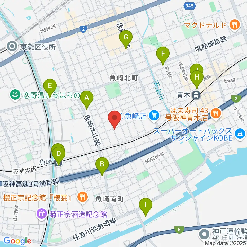 日本ピアノサービス周辺のコンビニエンスストア一覧地図