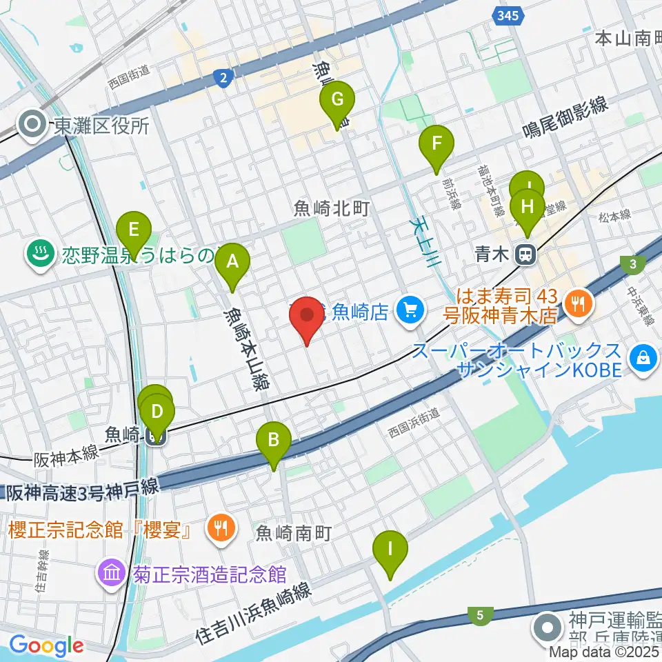 日本ピアノサービス周辺のコンビニエンスストア一覧地図