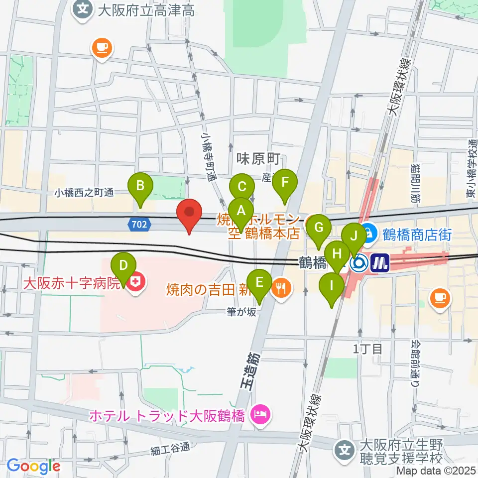 福田楽譜周辺のコンビニエンスストア一覧地図