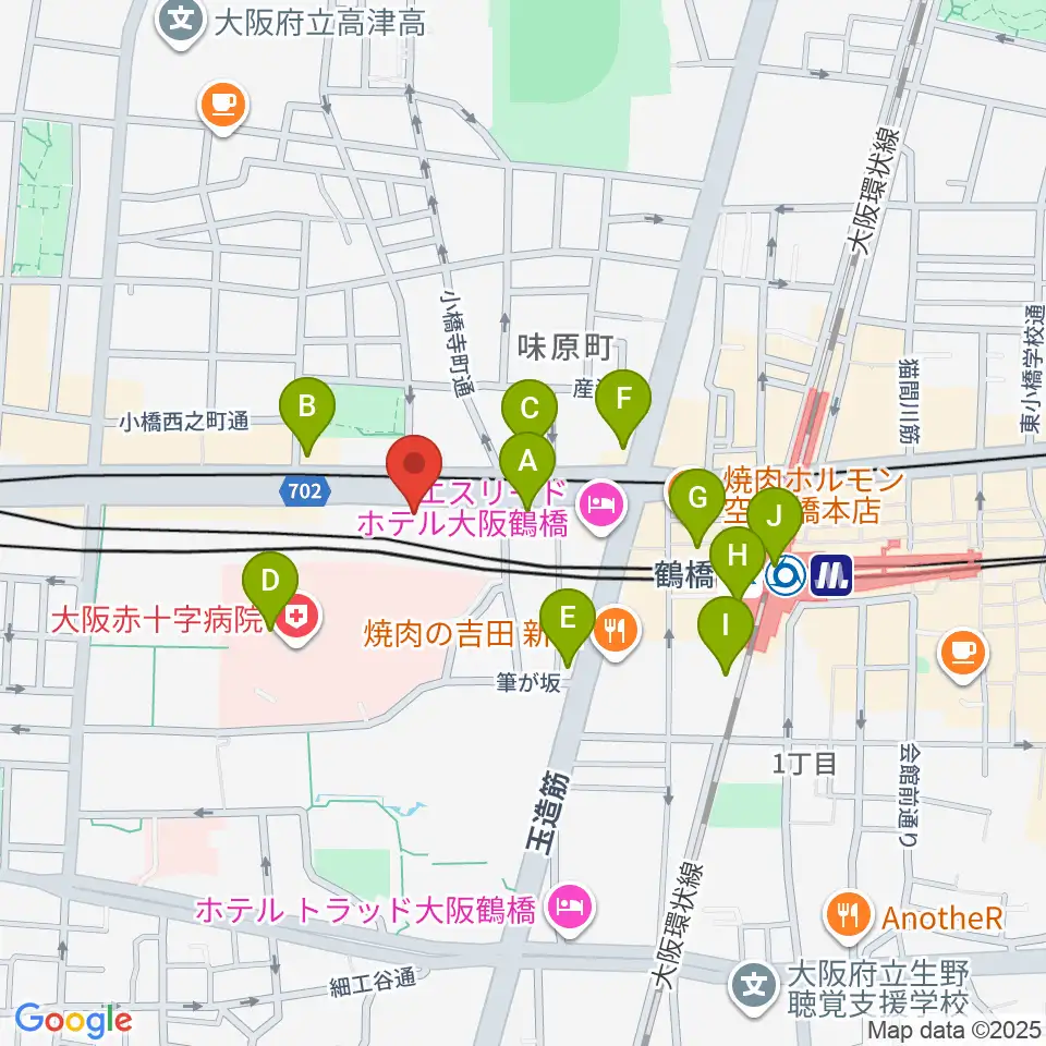 福田楽譜周辺のコンビニエンスストア一覧地図