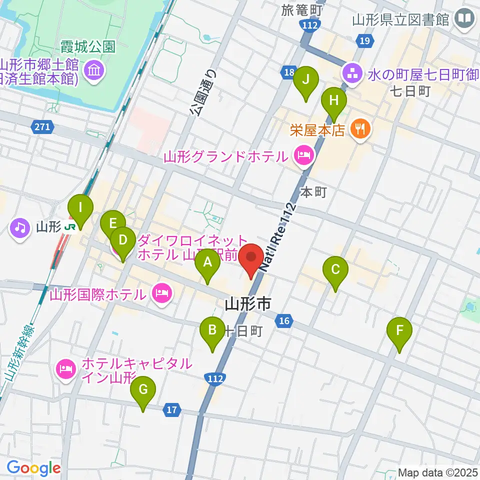 辻楽器店周辺のコンビニエンスストア一覧地図
