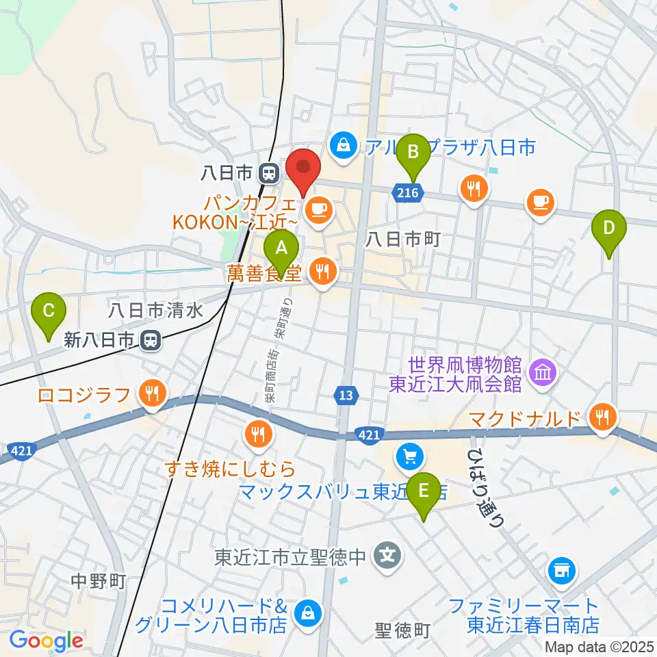 くらま楽器周辺のコンビニエンスストア一覧地図