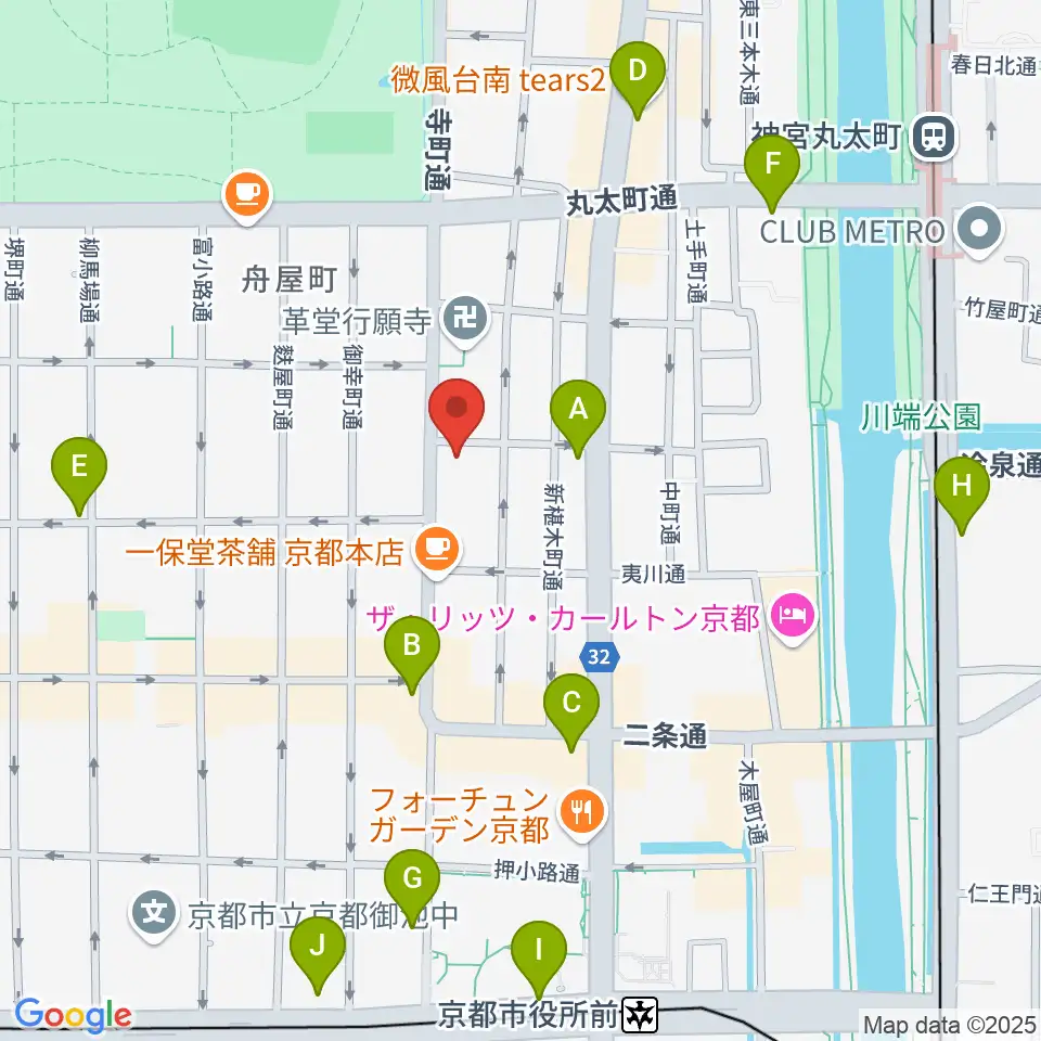 旭堂楽器店周辺のコンビニエンスストア一覧地図