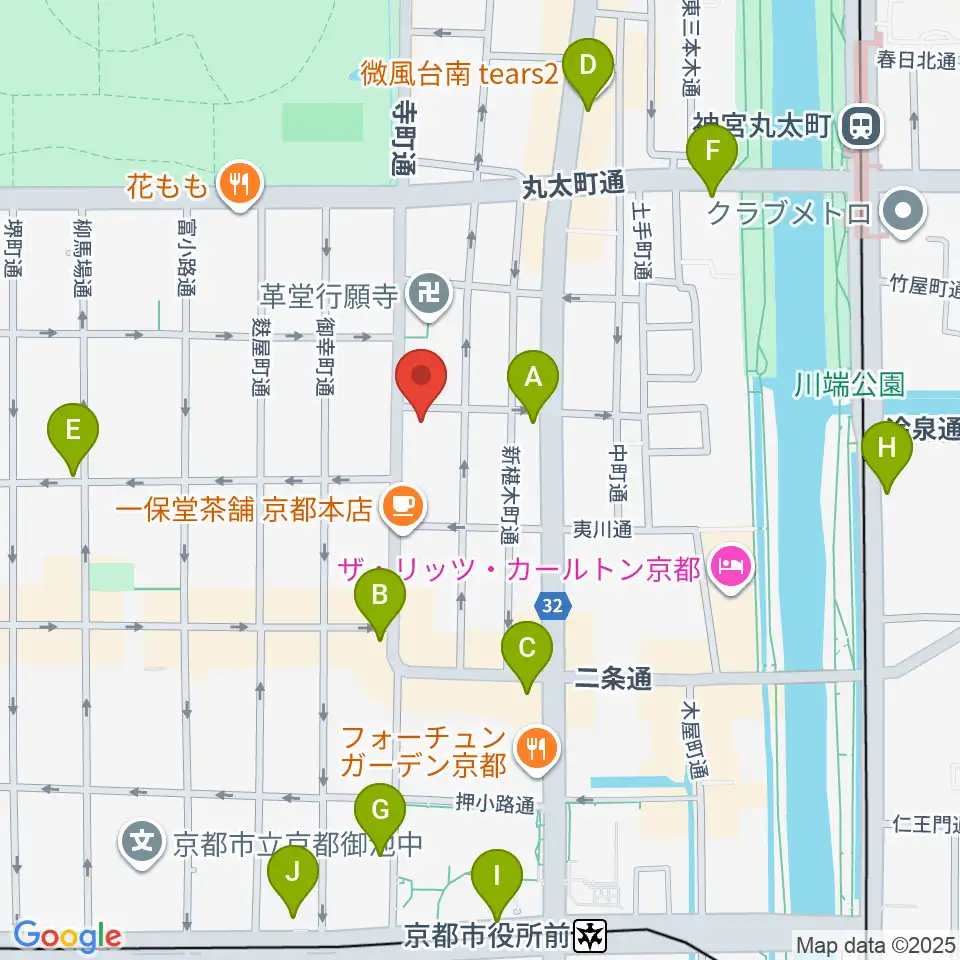 旭堂楽器店周辺のコンビニエンスストア一覧地図