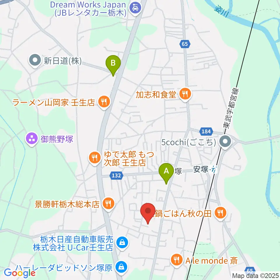 L.O.A Guitar Repair周辺のコンビニエンスストア一覧地図