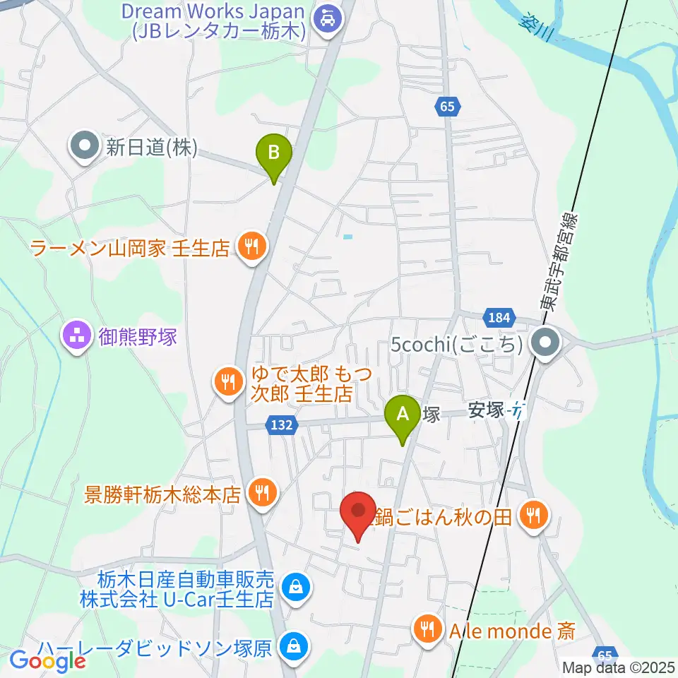 L.O.A Guitar Repair周辺のコンビニエンスストア一覧地図