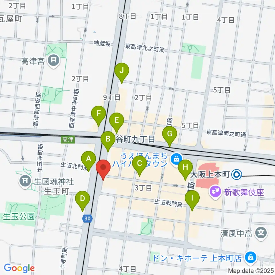 ドラムショップACT どらむ村周辺のコンビニエンスストア一覧地図