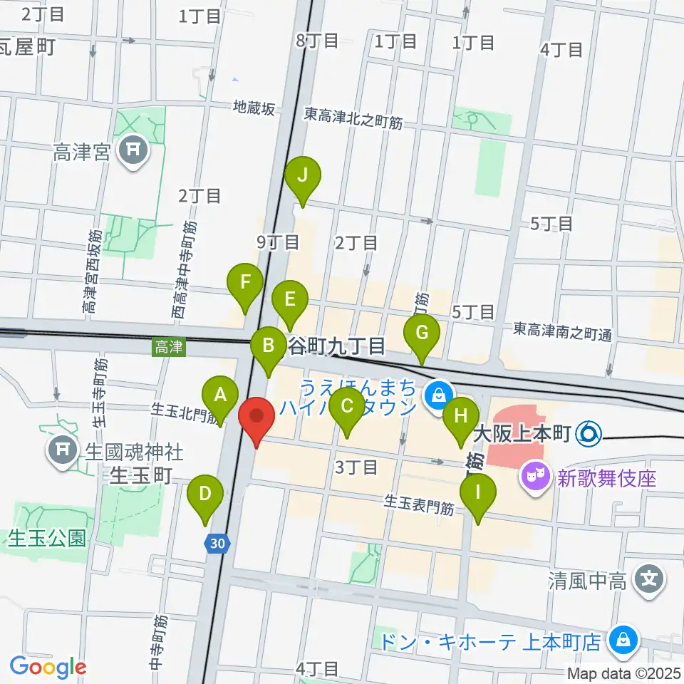 ドラムショップACT どらむ村周辺のコンビニエンスストア一覧地図