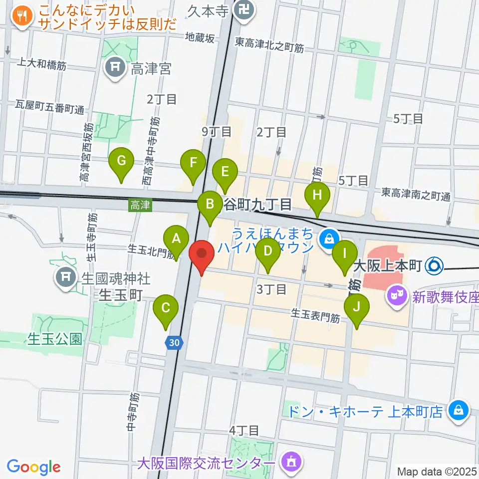 ドラムショップACT どらむ村周辺のコンビニエンスストア一覧地図