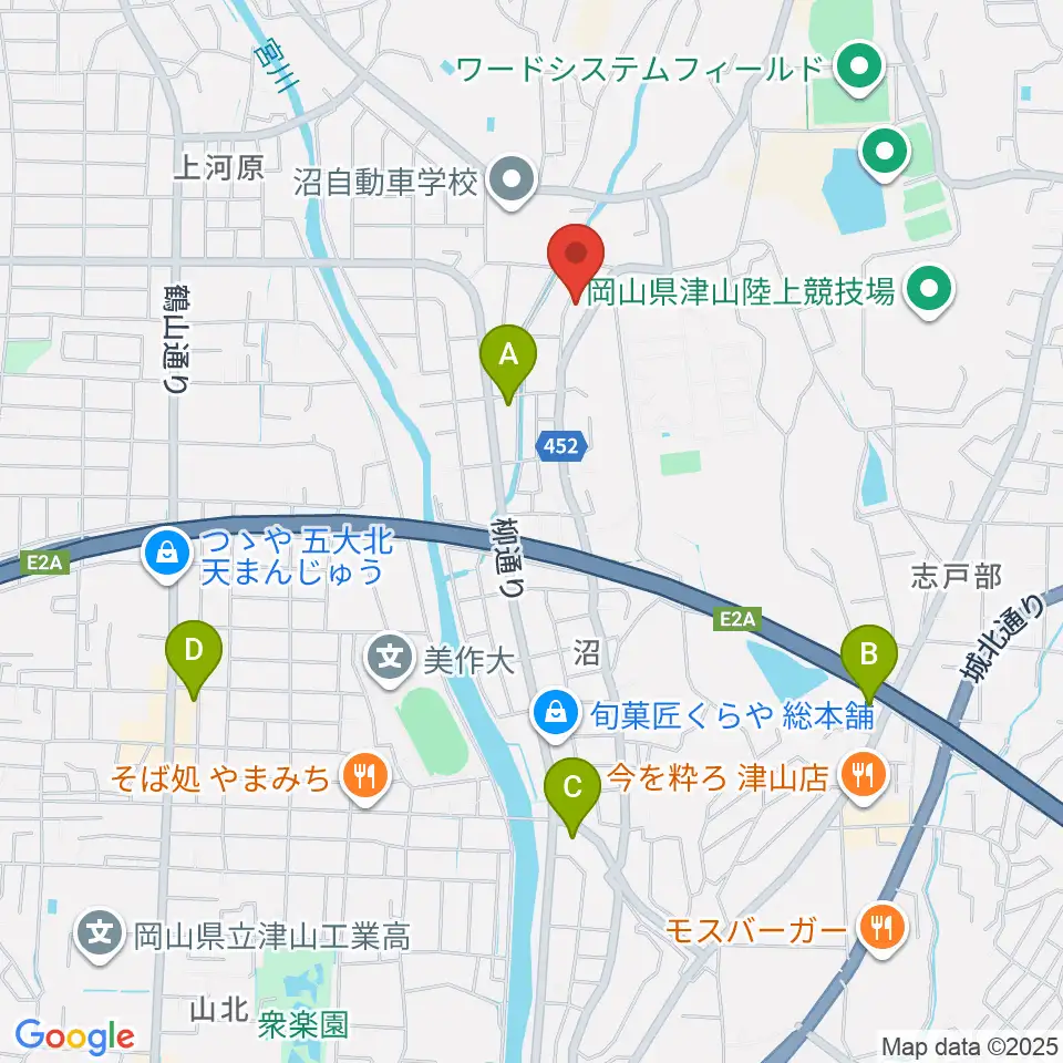 秋久弦楽器工房周辺のコンビニエンスストア一覧地図
