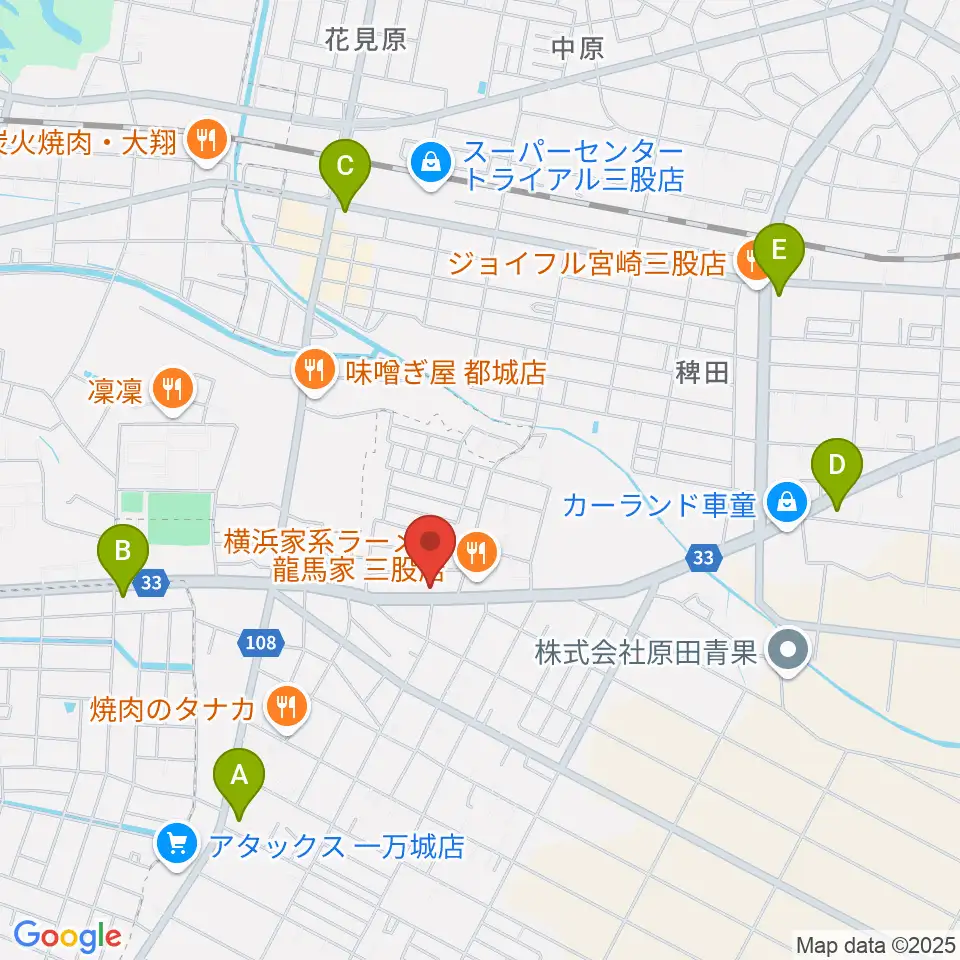 ピアノ工房グローミュージック周辺のコンビニエンスストア一覧地図