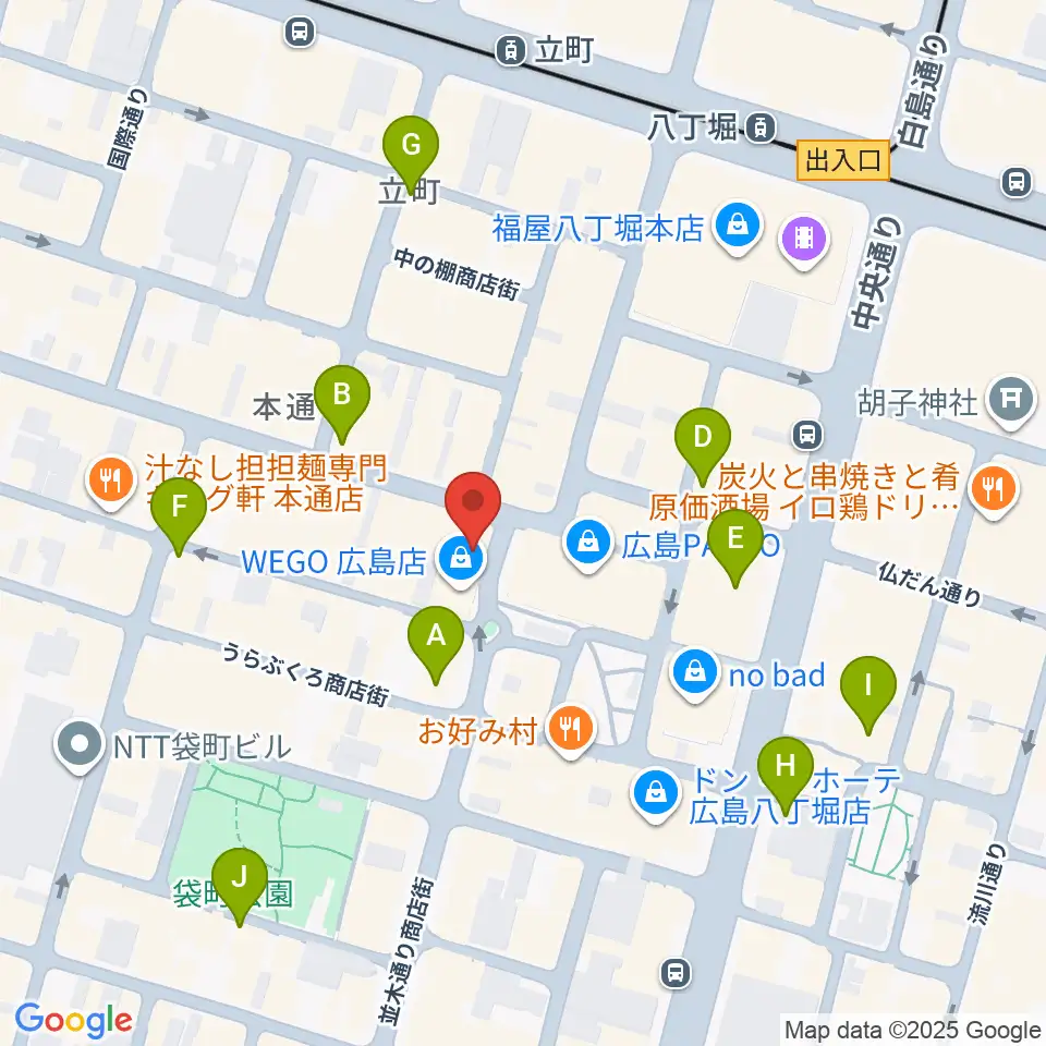 遠藤管楽器店周辺のコンビニエンスストア一覧地図