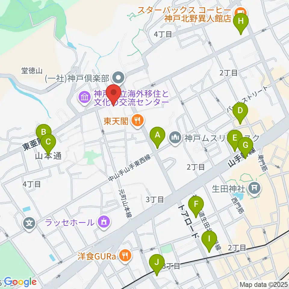 弦楽器とレコードの店プリムローズ周辺のコンビニエンスストア一覧地図
