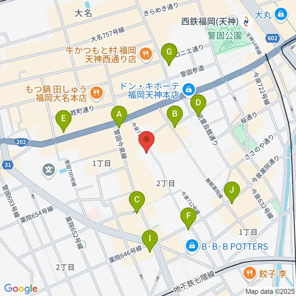 フォレストヒル周辺のコンビニエンスストア一覧地図