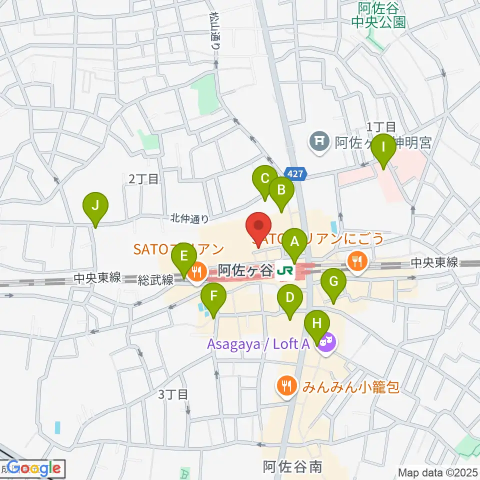 BAR ROCK INDIA周辺のコンビニエンスストア一覧地図