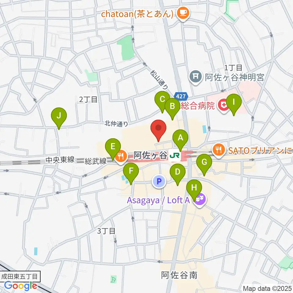 BAR ROCK INDIA周辺のコンビニエンスストア一覧地図