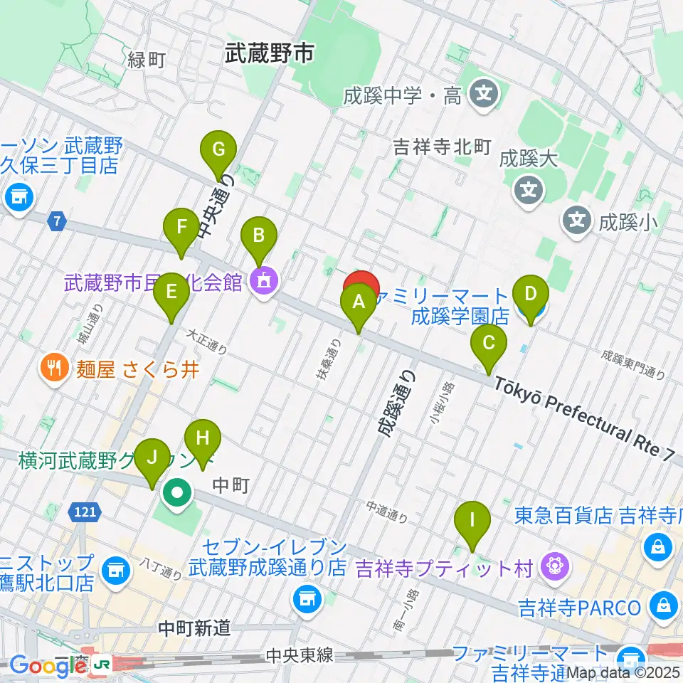 ネイロデザイン周辺のコンビニエンスストア一覧地図