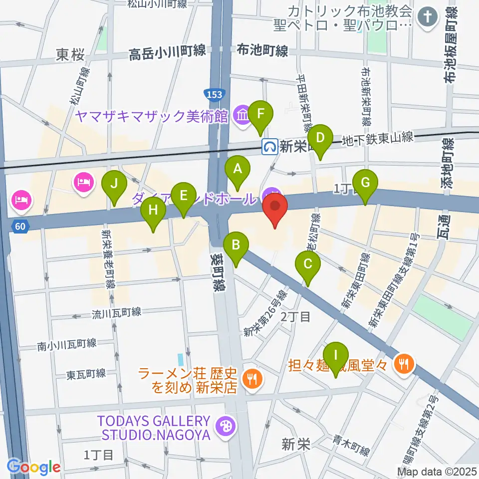 studio KANADiA周辺のコンビニエンスストア一覧地図