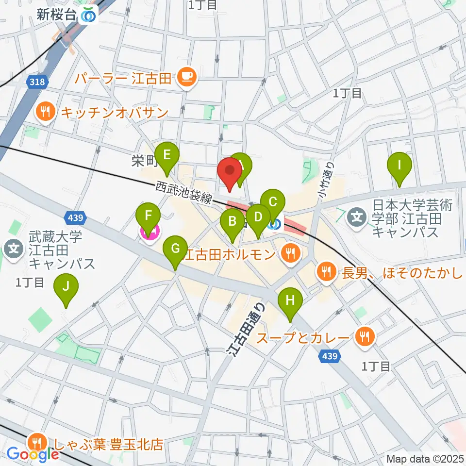 村川ヴァイオリン工房周辺のコンビニエンスストア一覧地図