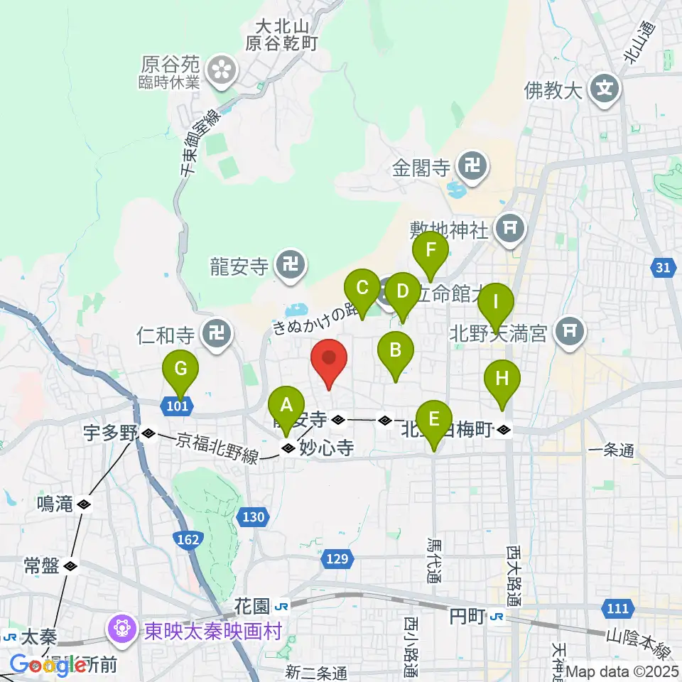 楽奏 gasso music studio周辺のコンビニエンスストア一覧地図