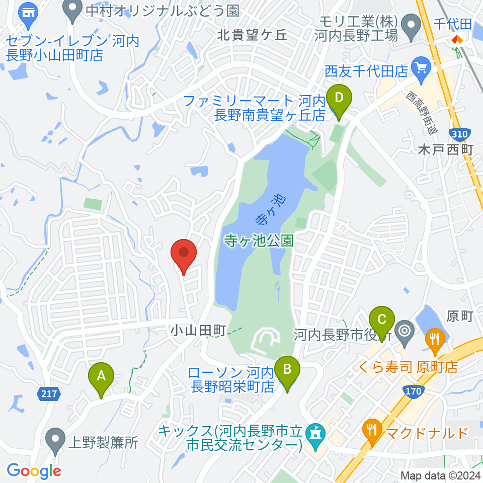 田中ピアノサービス周辺のコンビニエンスストア一覧地図