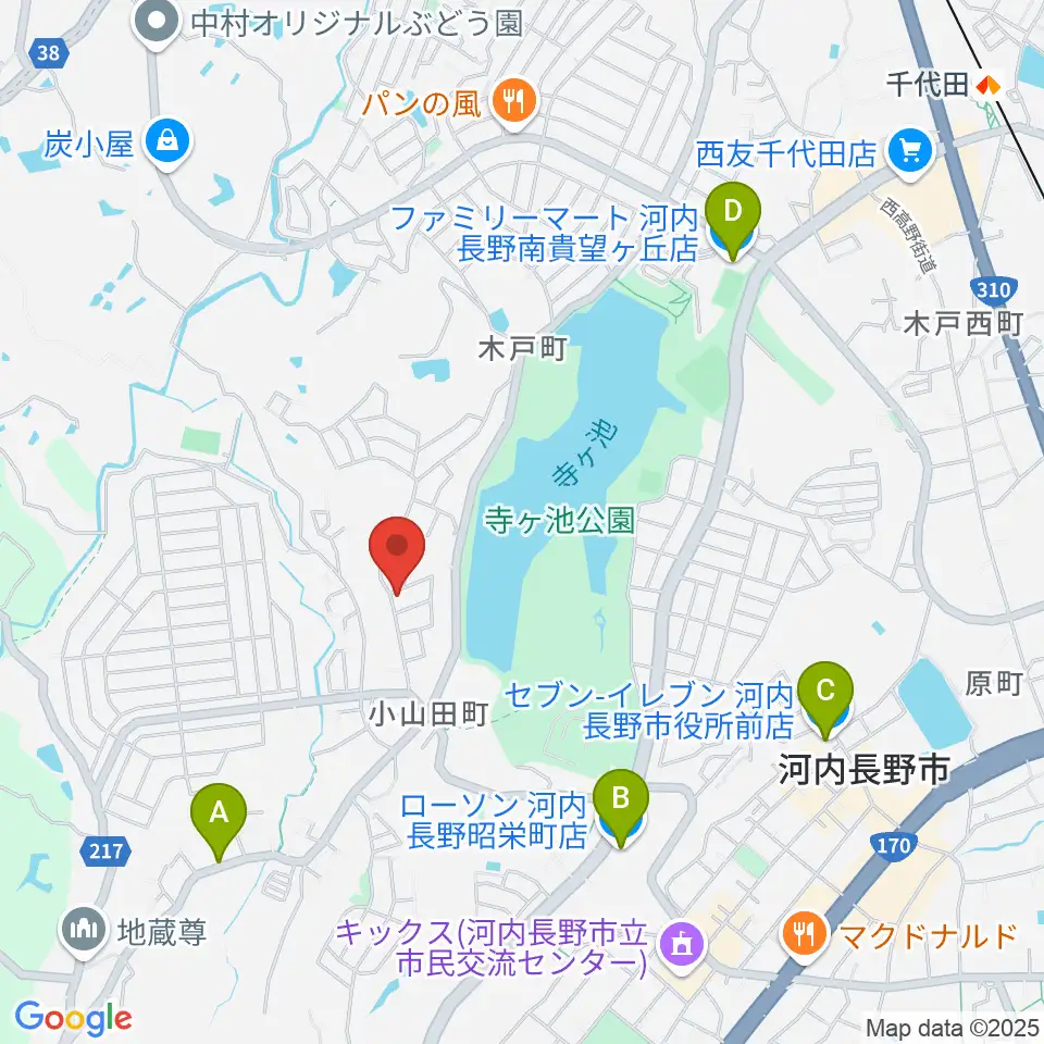 田中ピアノサービス周辺のコンビニエンスストア一覧地図