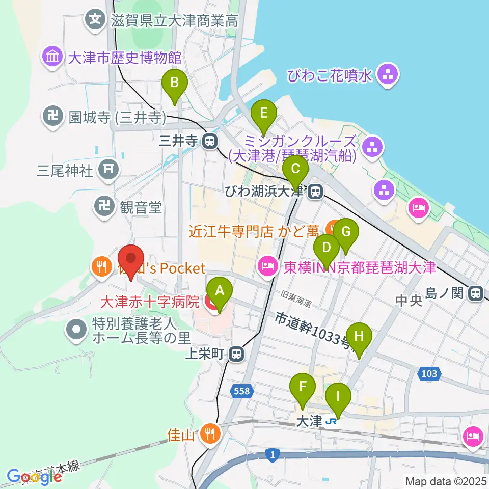 ながらの座・座周辺のコンビニエンスストア一覧地図
