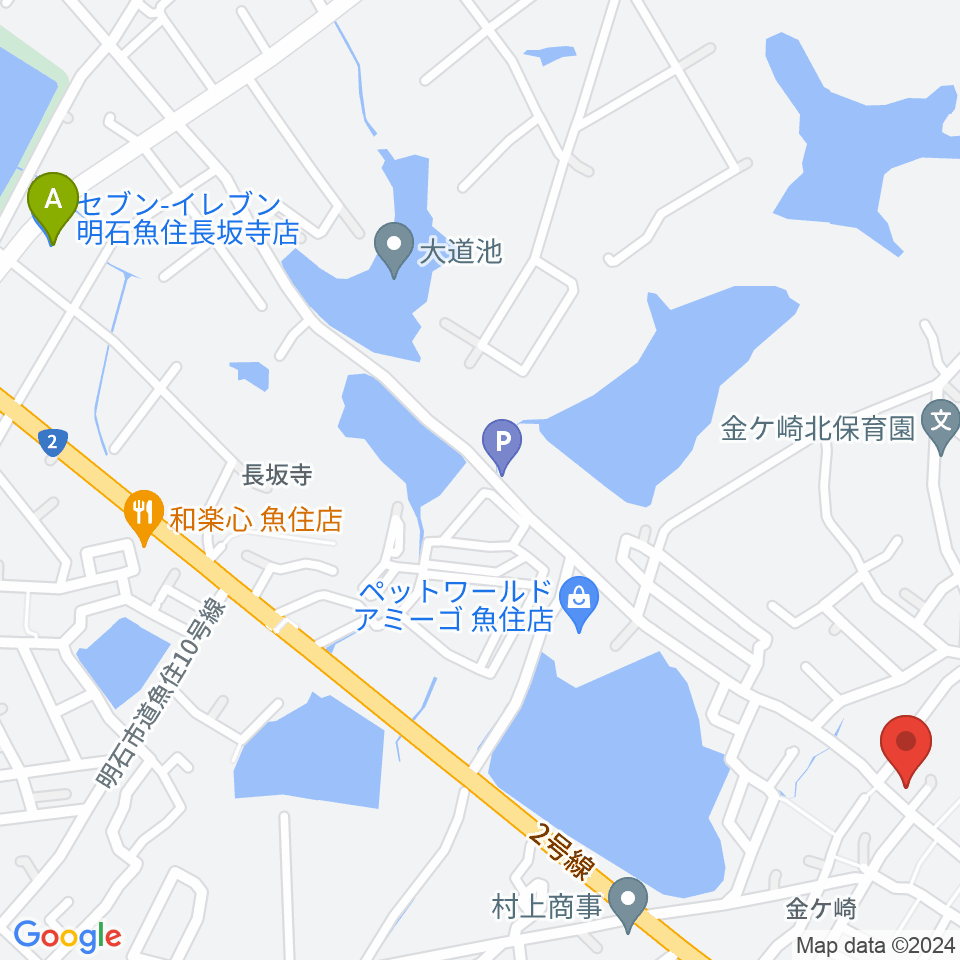 金ヶ崎文化教室周辺のコンビニエンスストア一覧地図
