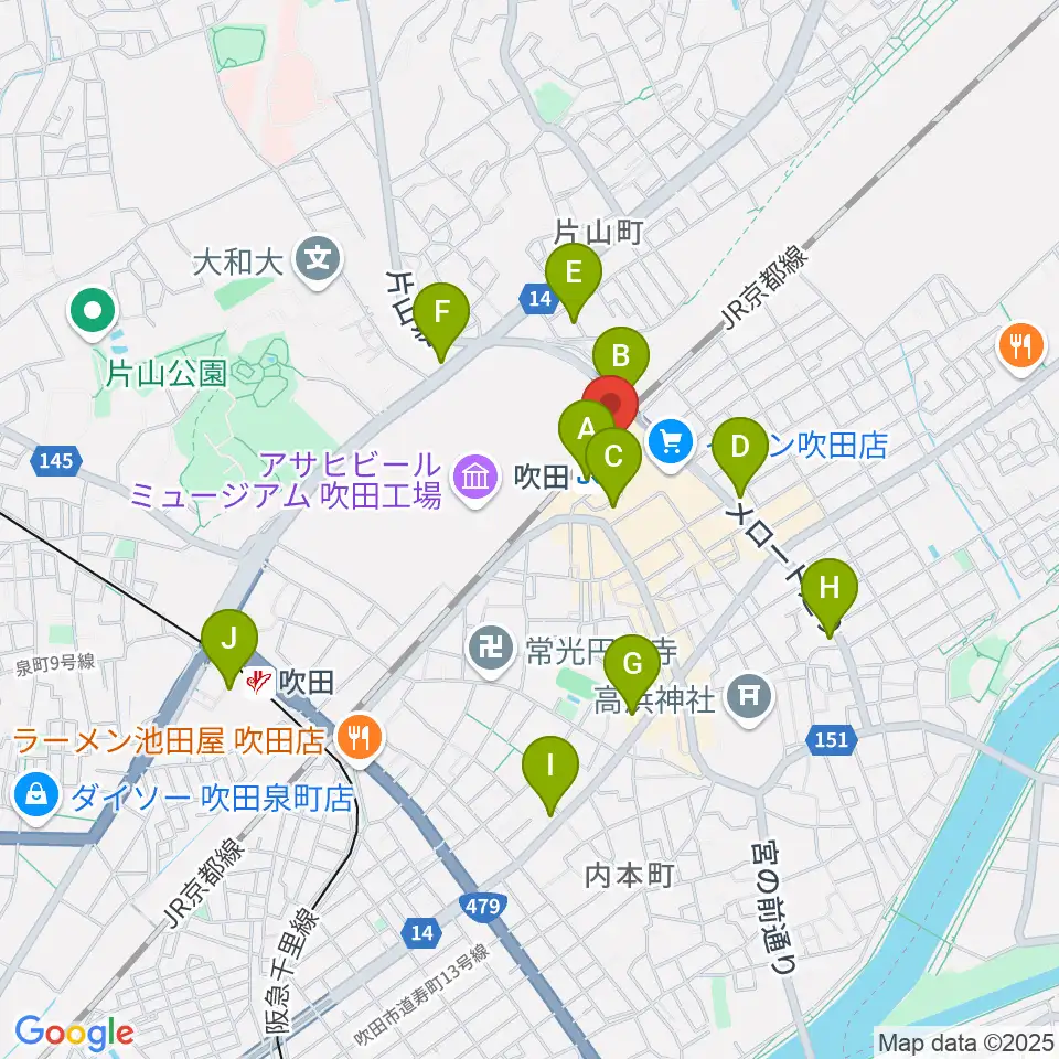 さんくすホール周辺のコンビニエンスストア一覧地図
