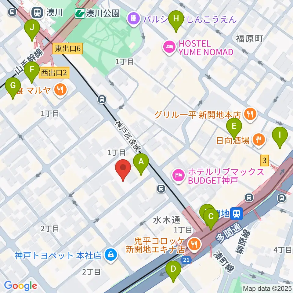 ダイヤ通音楽ホール周辺のコンビニエンスストア一覧地図