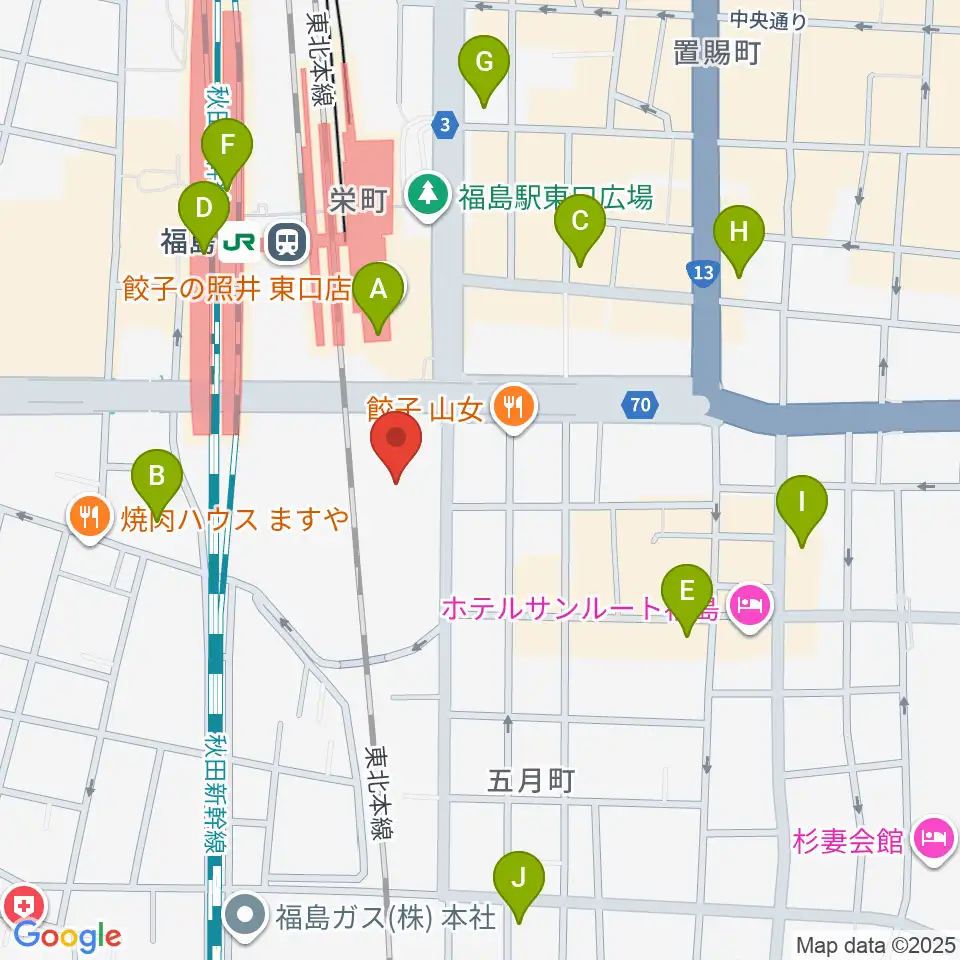こむこむ館周辺のコンビニエンスストア一覧地図