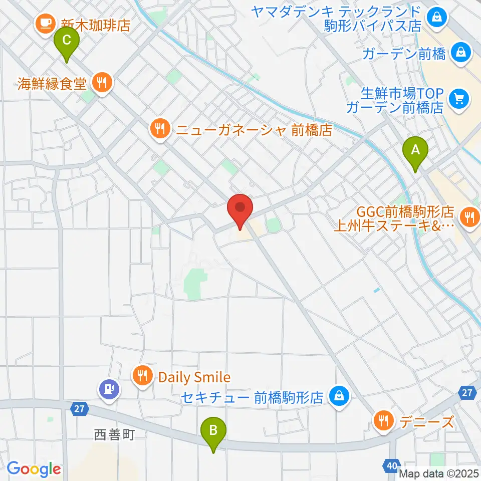 山王ホール周辺のコンビニエンスストア一覧地図