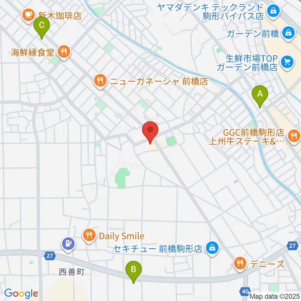 山王ホール周辺のコンビニエンスストア一覧地図