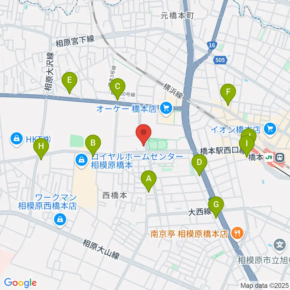 サン・エールさがみはら周辺のコンビニエンスストア一覧地図