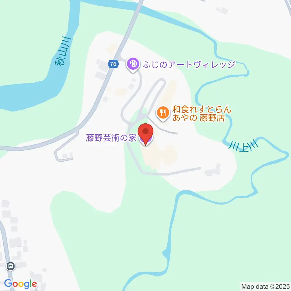 藤野芸術の家周辺のコンビニエンスストア一覧地図