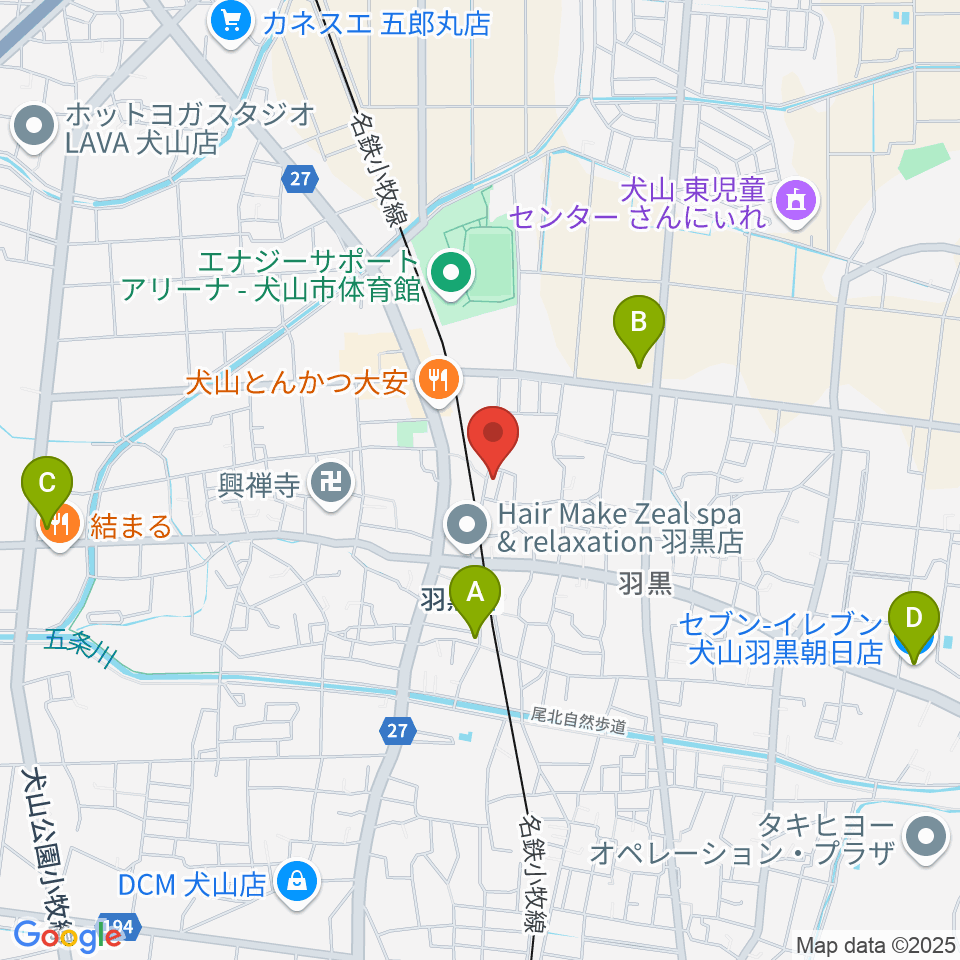 D.M.SOUND周辺のコンビニエンスストア一覧地図