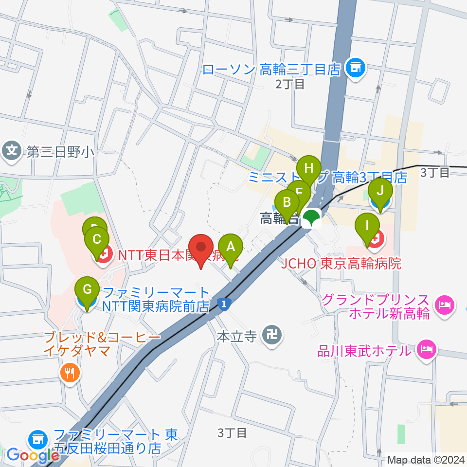 あげいし弦楽器工房周辺のコンビニエンスストア一覧地図