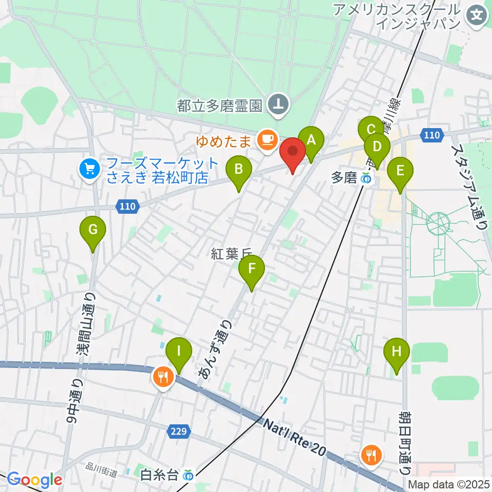 あげいし弦楽器工房周辺のコンビニエンスストア一覧地図