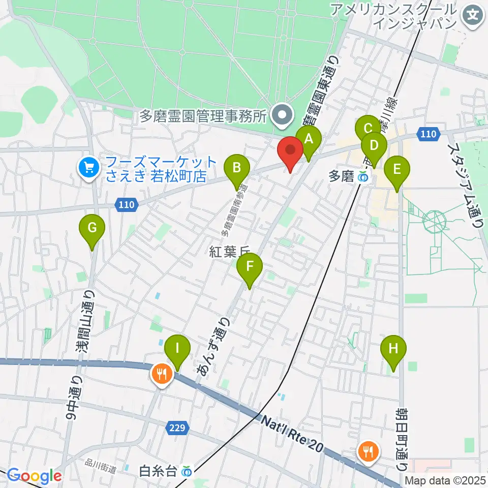 あげいし弦楽器工房周辺のコンビニエンスストア一覧地図