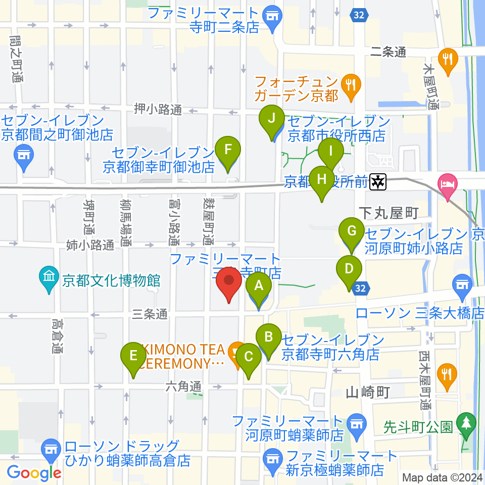 Le club Jazz周辺のコンビニエンスストア一覧地図