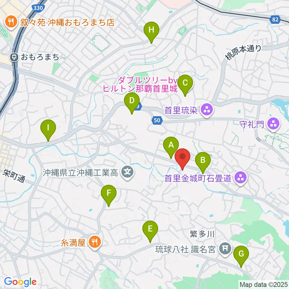 studio SPADES周辺のコンビニエンスストア一覧地図