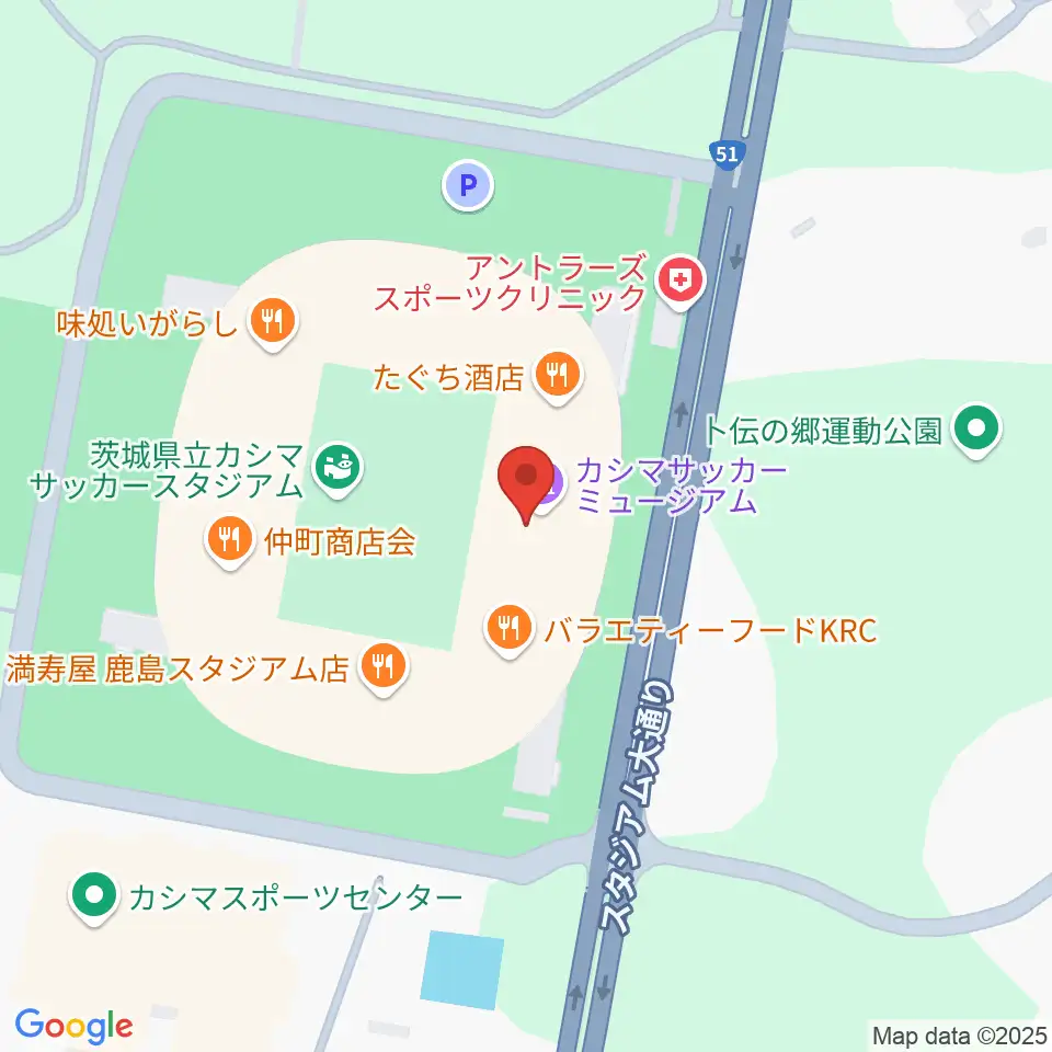 メルカリスタジアム周辺のコンビニエンスストア一覧地図